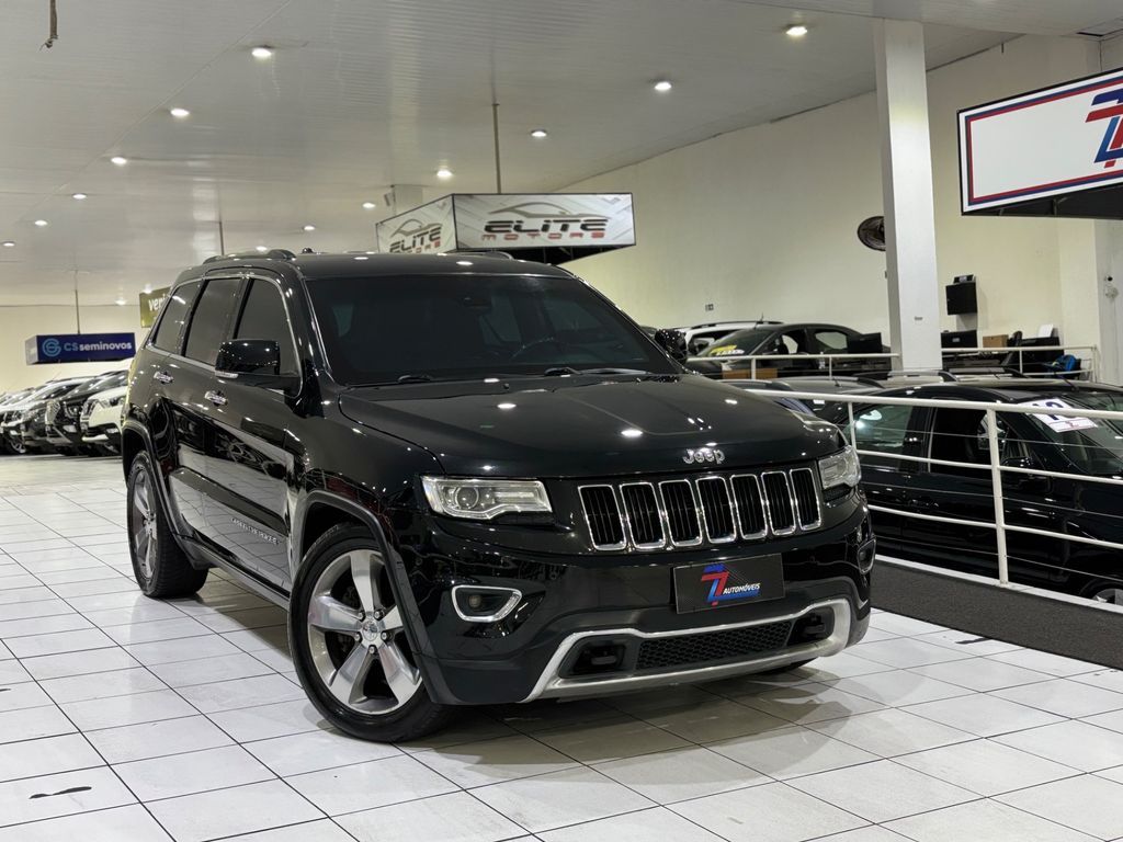 Jeep Grand Cherokee Limited 3.0 TB Dies. Aut - Preto - 2014