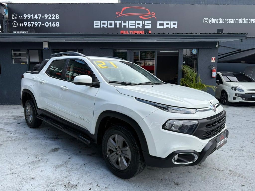 Fiat Toro Freedom 1.8 AT6 Flex 2020/2021 com Câmera de Ré