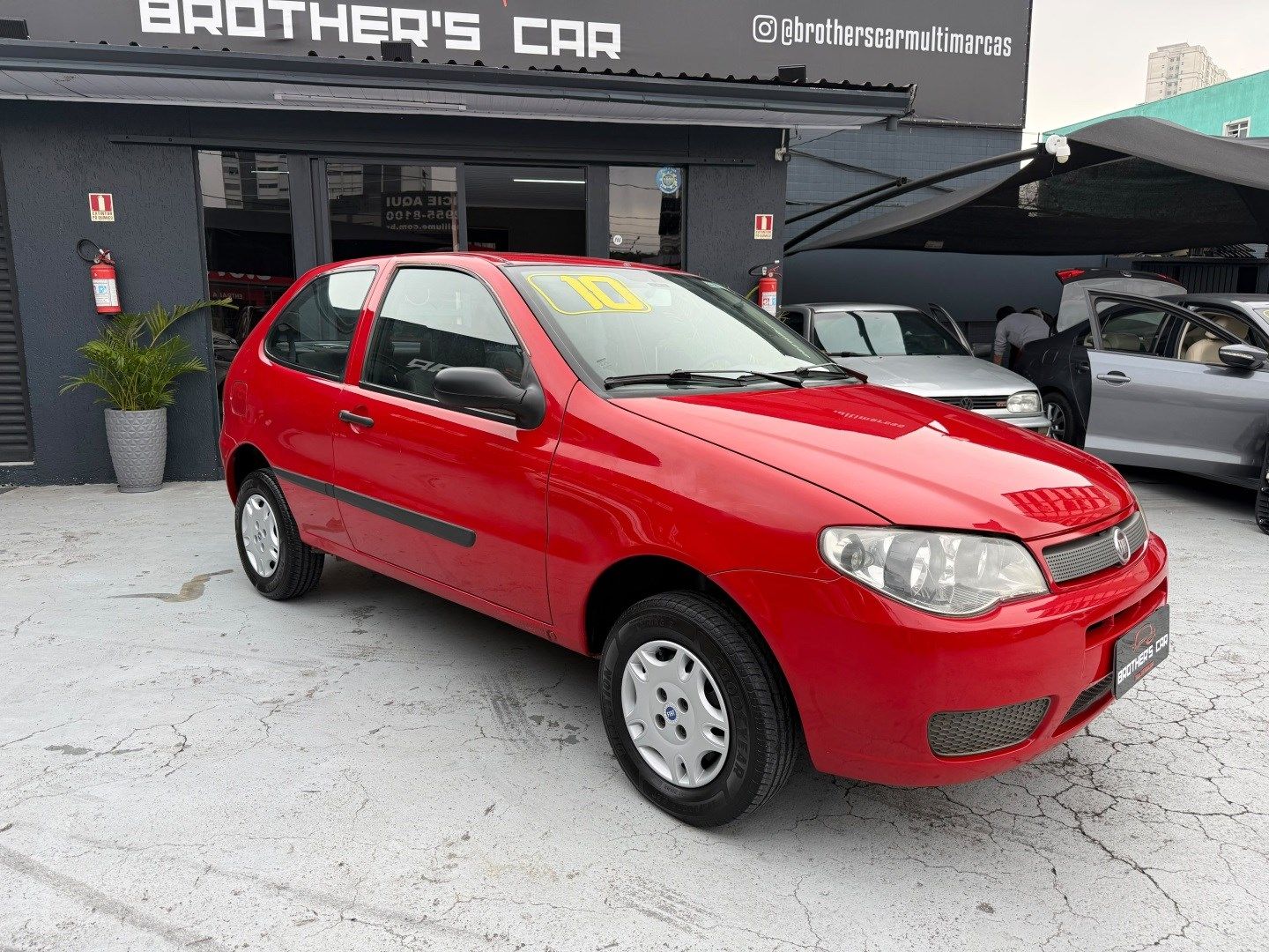 Fiat Palio 1.0 Fire Economy Flex 2010 Vermelho 2P Manual