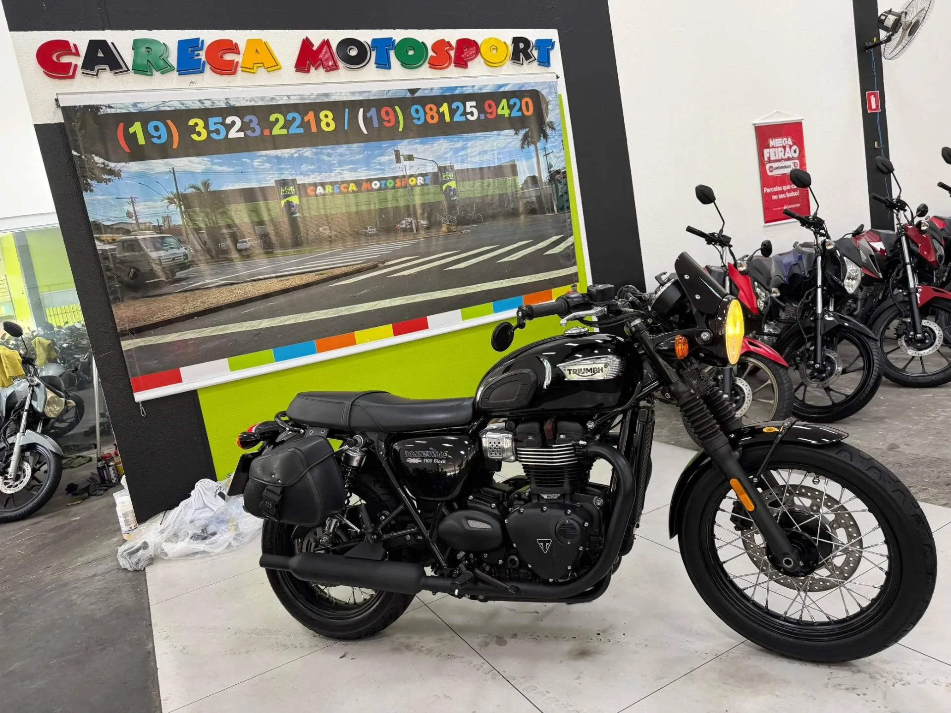 TRIUMPH BONNEVILLE T100 BLACK 900 2018/2019