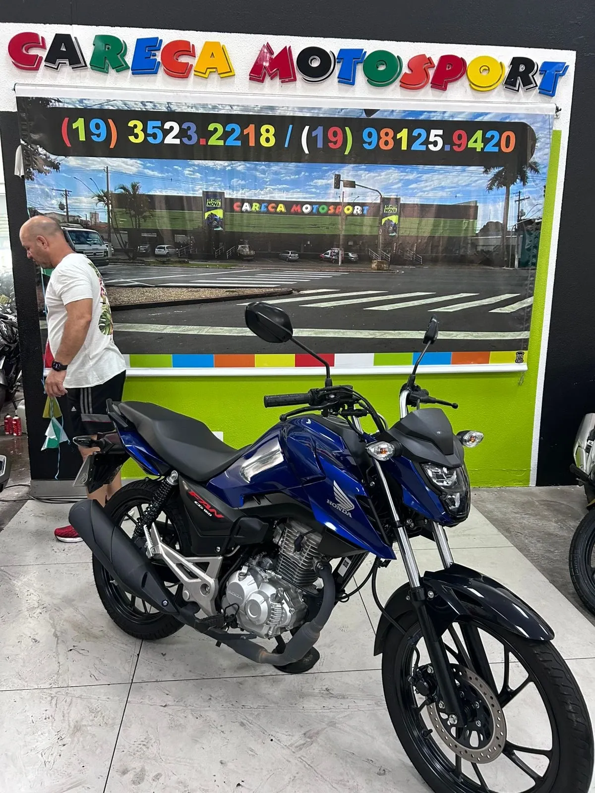 HONDA CG 160 FAN 2025/2025