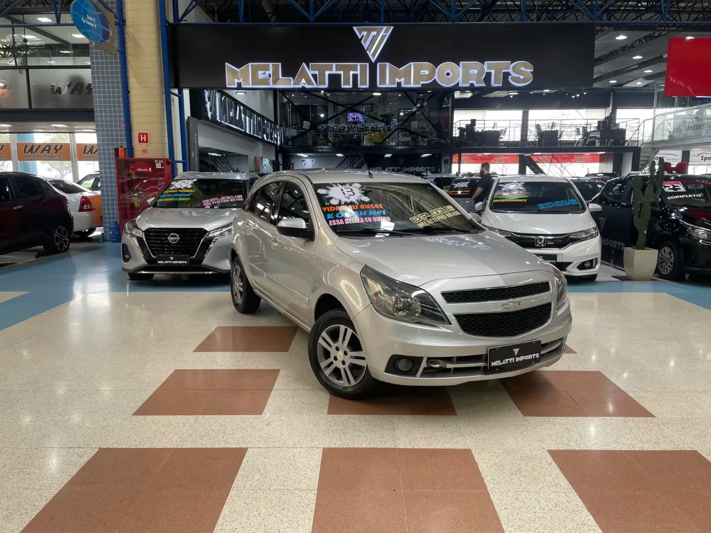 CHEVROLET AGILE 1.4 MPFI LTZ 8V 2013/2013